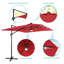 Najifa 10' x 8' Lighted Cantilever Umbrella-612289935