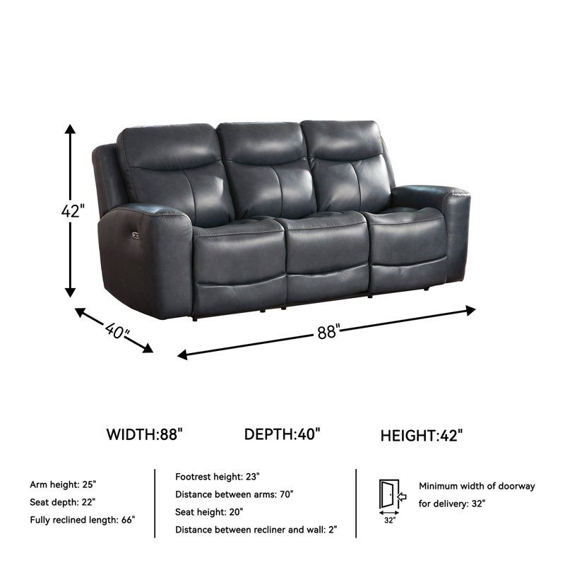Plainfield Power Reclining Sofa