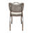 Retro Home Upholstered Handle Back Dining Chair-107417786