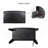 18" 3D Flame Electric Infrared Quartz Fireplace Stove With Remote Control