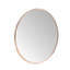 Miroir mural rond en métal Adelina-696271324