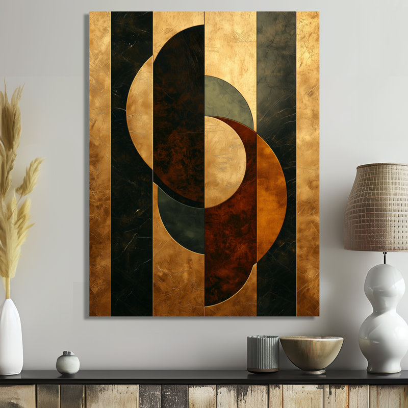 Chalfont - reproduction d'art moderne en métal, décoration murale moderne en métal, H 44 po x l 34 po
