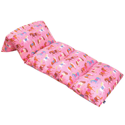 Chaise longue en microfibre pour enfants Wildkin