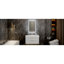 Smart Led Illumination, Aluminum Elegance, Modern Multifunctional Bathroom