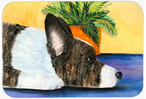 Planche à découper en verre caroline trésors corgi