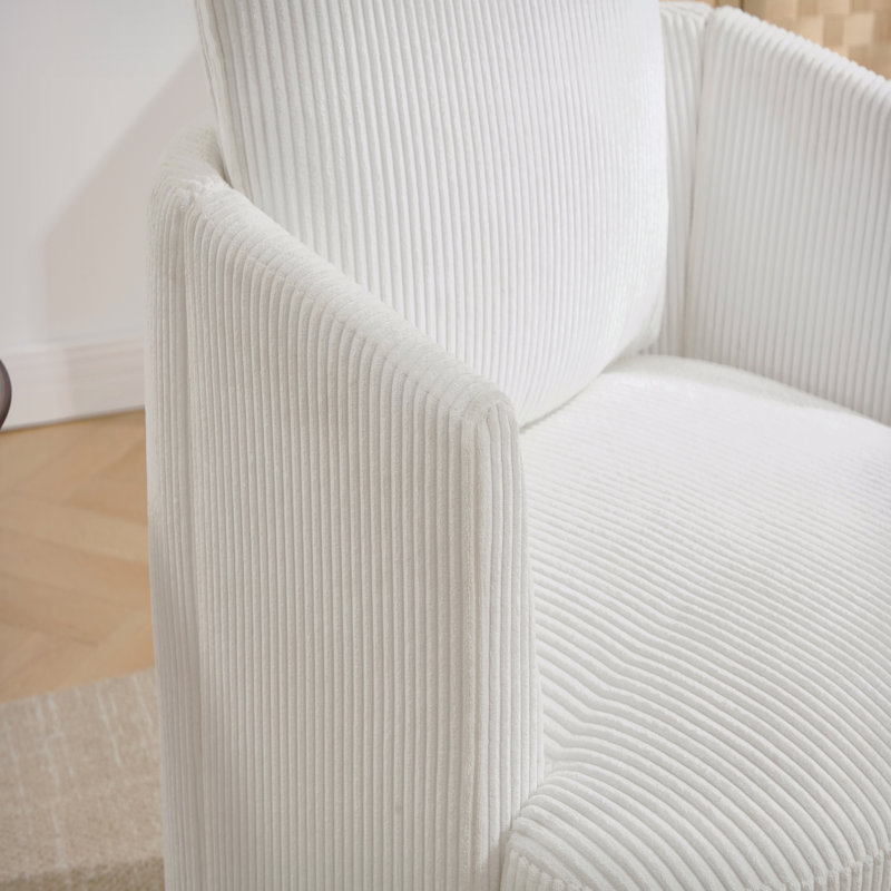 Chaise pivotante, Blanc