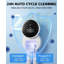 Toothbrush Sanitizer Holder Wall-Mounted, 1 Compartment (White)