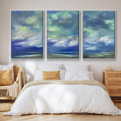 " Island Dusk " 3 - Pieces