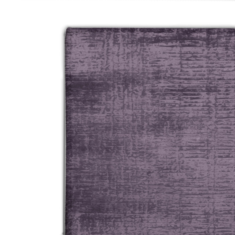 Tapis abstrait mauve intérieur et extérieur, Rectangle 4pi x 6 pi
