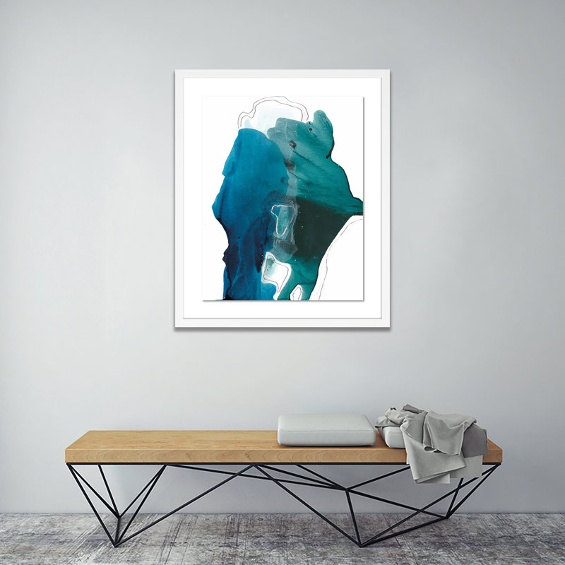 Faith Print by Kim Whiteside, White, 24" H x 20" W x 1.5" D