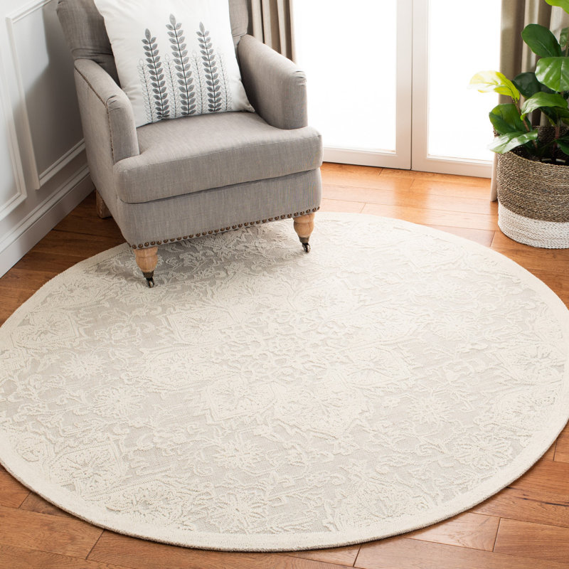 Bonny Hand Tufted Wool Rug, Round 6'
