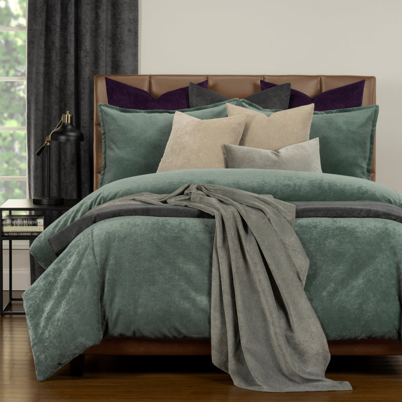 Mixology 7 Piece Duvet Cover & Insert Set, Lagoon, King Duvet Cover + 6 Additional Pieces