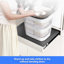 Support à linge rétractable multifonctionnel en aluminium Space-879452464
