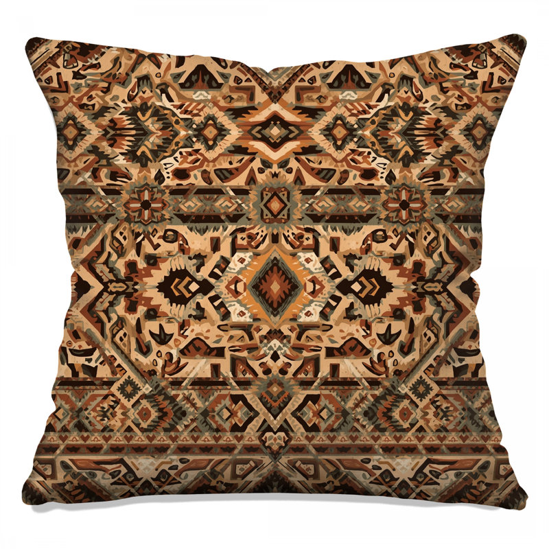 Coussins Intricate Aztec, 20 x 20 pouces