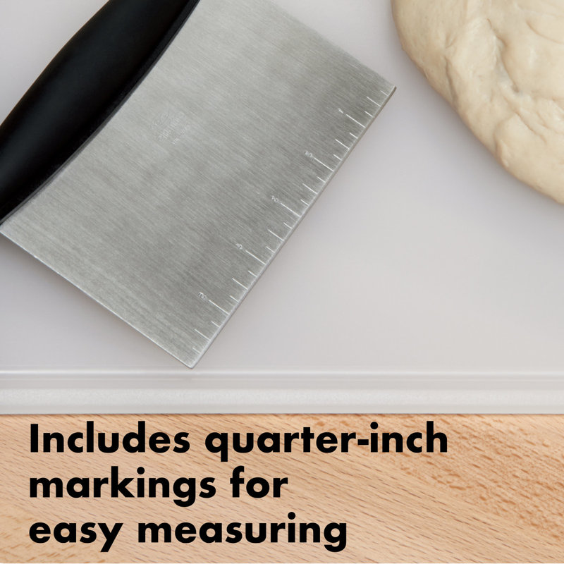 OXO Good Grips Stainless Steel Multi-Purpose Scraper & Chopper