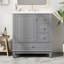Meuble-lavabo avec lavabo, tablette et tiroirs-736150098-736150111