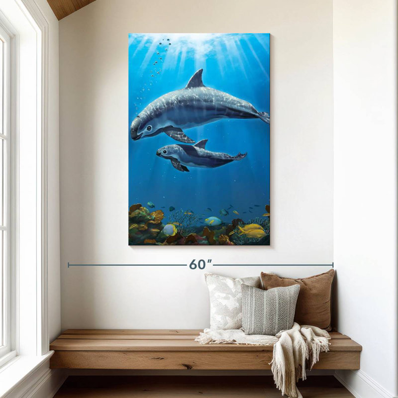 Brampt Vaquita Critically Endangered, 48" H x 32" W