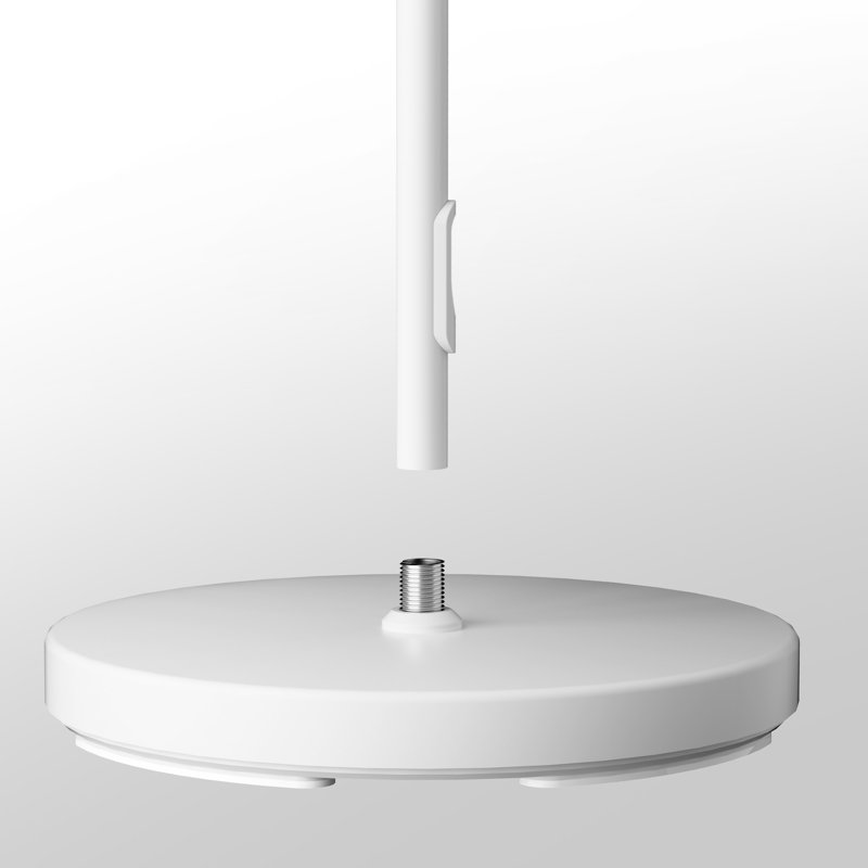 Honeywell F4 LED Floor Lamp with Gooseneck, Stepless Dimmable Full-Spectrum Reading & Task Light, Tall Eye-Caring Standing Lamp
