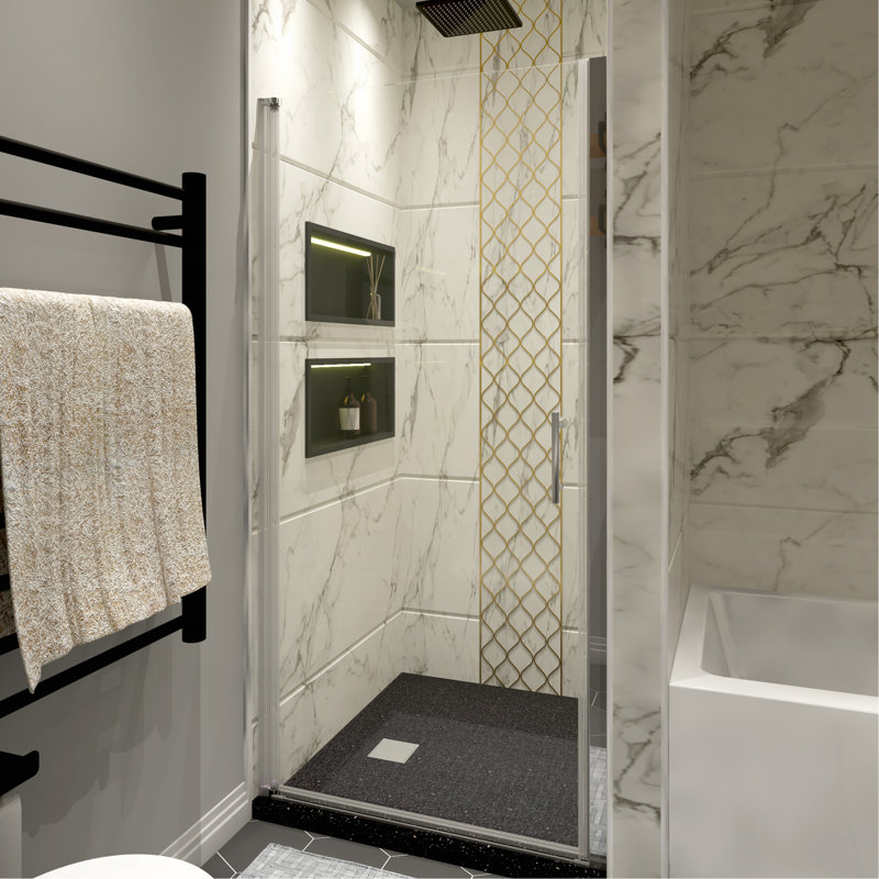 SHOWER DOORS, Chrome