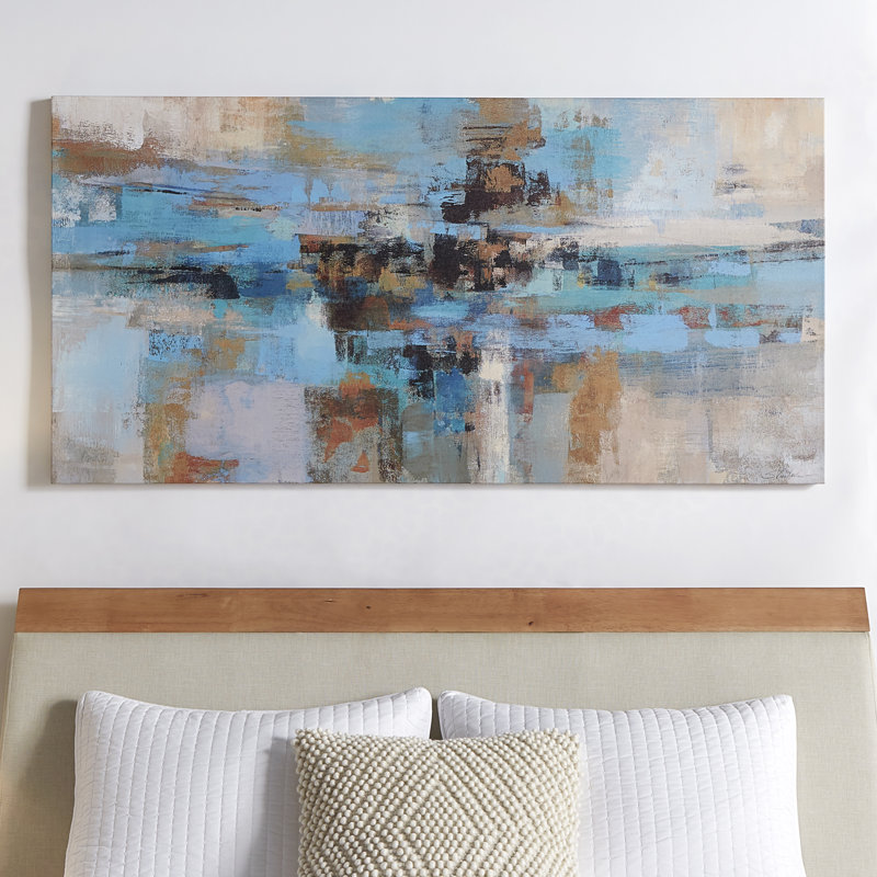 «Morning Fjord» par Silvia Vassileva - reproduction, 12 po H x 24 po l x 1,5 P, Toile