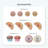 Teamson Kids Jolly Pals Wooden Bakery Stand With 12 Pastry Pieces