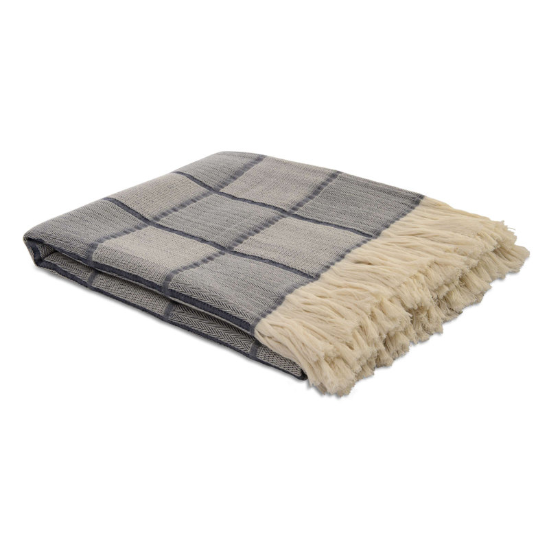 Wrightson Throw Blanket, Navy