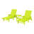 Laguna Outdoor Chaise Lounge with Table-68234446
