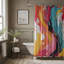 Brush Strokes - Rideau de douche Premium-1261002898