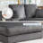  Corduroy Upholstered Chaise Lounge, Plush Chair Bed For Living Room, Sleeper Chair with Pillow, Side Pocket and Cup Holder-458125092