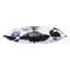 Oreiller Cloud9 Design Coussin décoratif doré pour canapé, lit et amp; Sièges de salon