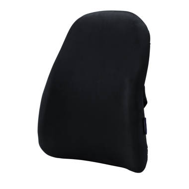 ObusForme Portable Low-Back Backrest Support Cushion with Lumbar Pad For  Office Chair/Home/Car