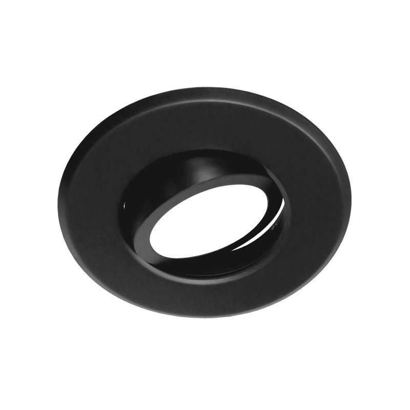Plafonnier encastré à del 7,125 po, Noir, 1034 lm, 3000 K