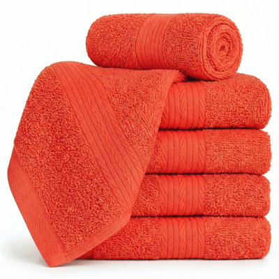 Gant de toilette 100% coton 12 x 12 pouces très absorbant