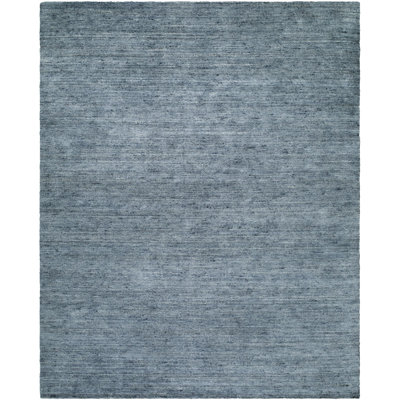 Cyprus Hand Loomed Wool Area Rug in Blue
