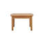 Ensembles de salle à manger de patio moderne, table de causeuse en bois d'acacia pour terrasses compactes