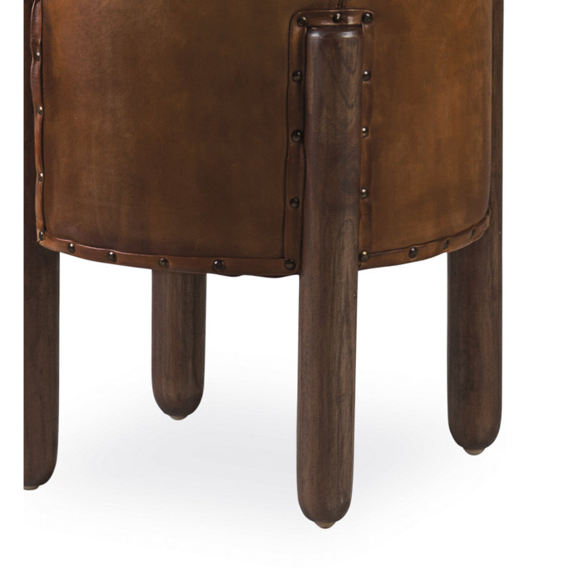 Dycus Solid Wood Accent Stool