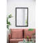 Charmant miroir mural rectangulaire pour la décoration intérieure, rehaussant l'espace et le style