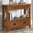 36" Wide 4 - Drawer Credenza Office Storage Cabinet With Open Storage-498799667