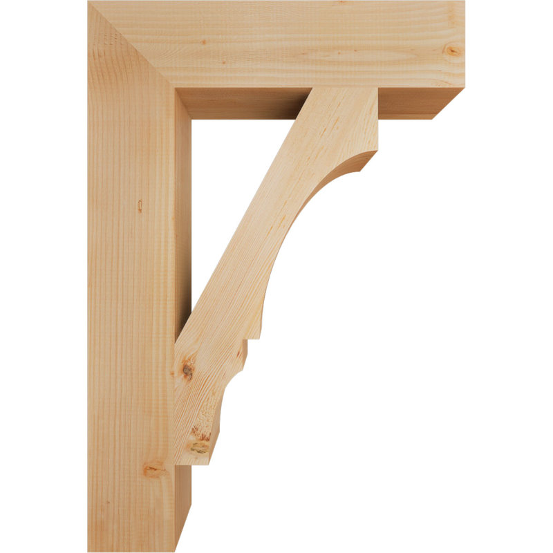 Support à bloc lisse l 5 5 po x P 26 po x H 38 po, sapin Douglas, L 5 1/2 po x P 26 po x H 38 po, Sapin de Douglas lisse