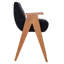 Tabouret de comptoir rembourré avec accoudoirs Kyajah-1931962083