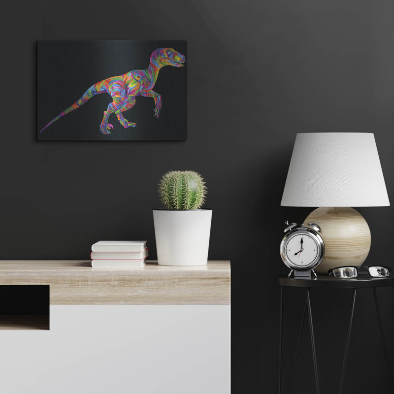«Raptor» par Bob Weer, art mural en métal de luxe «Raptor» par Bob Weer, H 16 po x l 24 po
