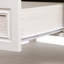 Table basse 44 po avec 2 tiroirs en rotin naturel et rangement Raby