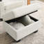 Chaise d'appoint moderne avec repose-pieds-130134399