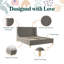 Double (4'6) Standard Bed Frame-584409171