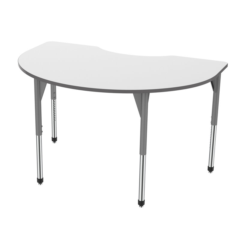 Table d'activité à hauteur réglable pour tableau blanc Premier Series, Gris