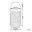 Corfu Metal Tabletop Lantern-308450134