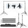 Backdrop Support Stand Lighting Kit