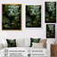 «Green Vibrant Hippo Portrait - Hippopotamus», art mural-790549952-790549953