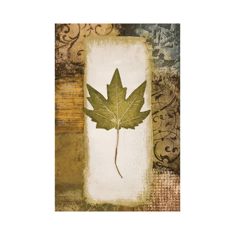 Single Leaf II by Michael Marcon - Wrapped Canvas Gallery-Wrapped Canvas Giclée, 101.6 cm H x 66.04 cm W x 1.91 cm D
