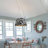 1-light Black Pendant Light